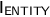 Dependency graph for sentence: I. Token I is labeled ENTITY.